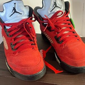 Nike Al Jordan 5 Retro raging Bull varsity red size 7.5
